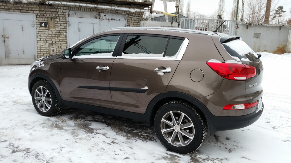 Бронирование и защитная полироль — KIA Sportage (3G), 2014 года ...