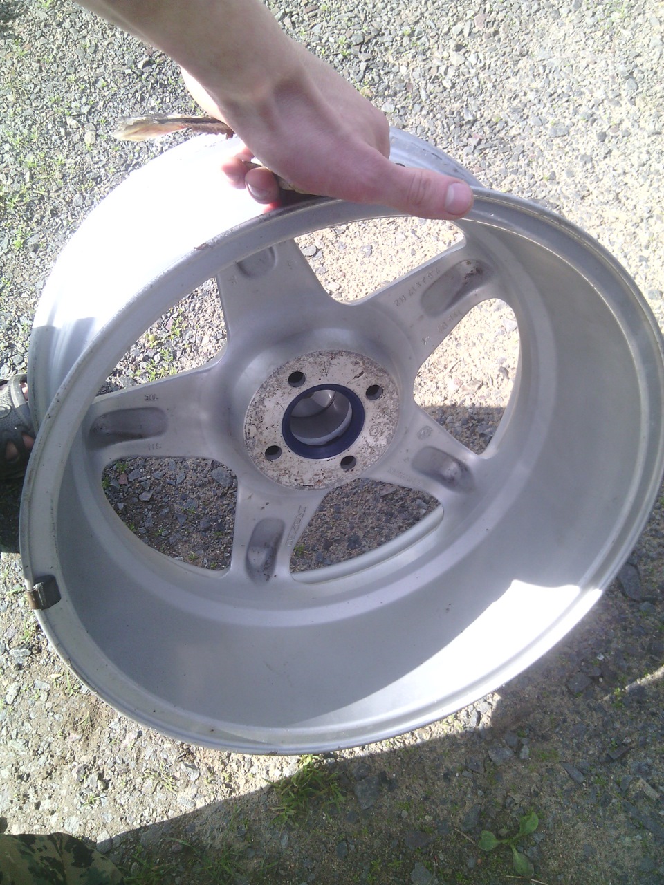 продам Dezent r17 4x100 — Lada 2114, 2006 года | колёсные диски | DRIVE2