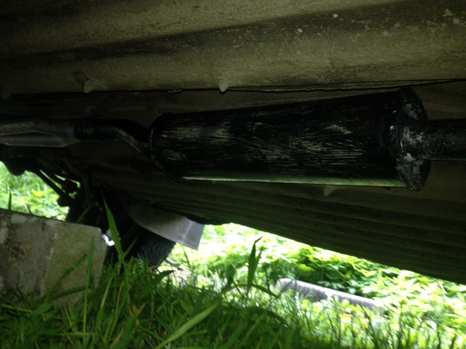 Ремонт выхлопной на оке. ч2 Бонус про "классику") — Lada 11113 Ока, 0,7 ...