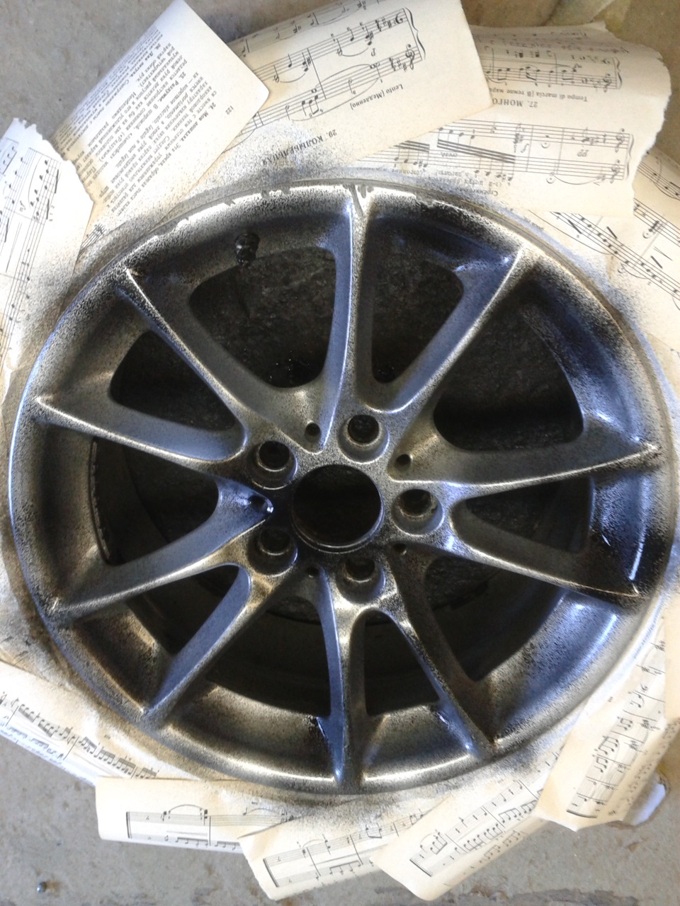 покрытие жидкой резиной — BMW 3 series (E36), 1,8 л, 1993 года ...