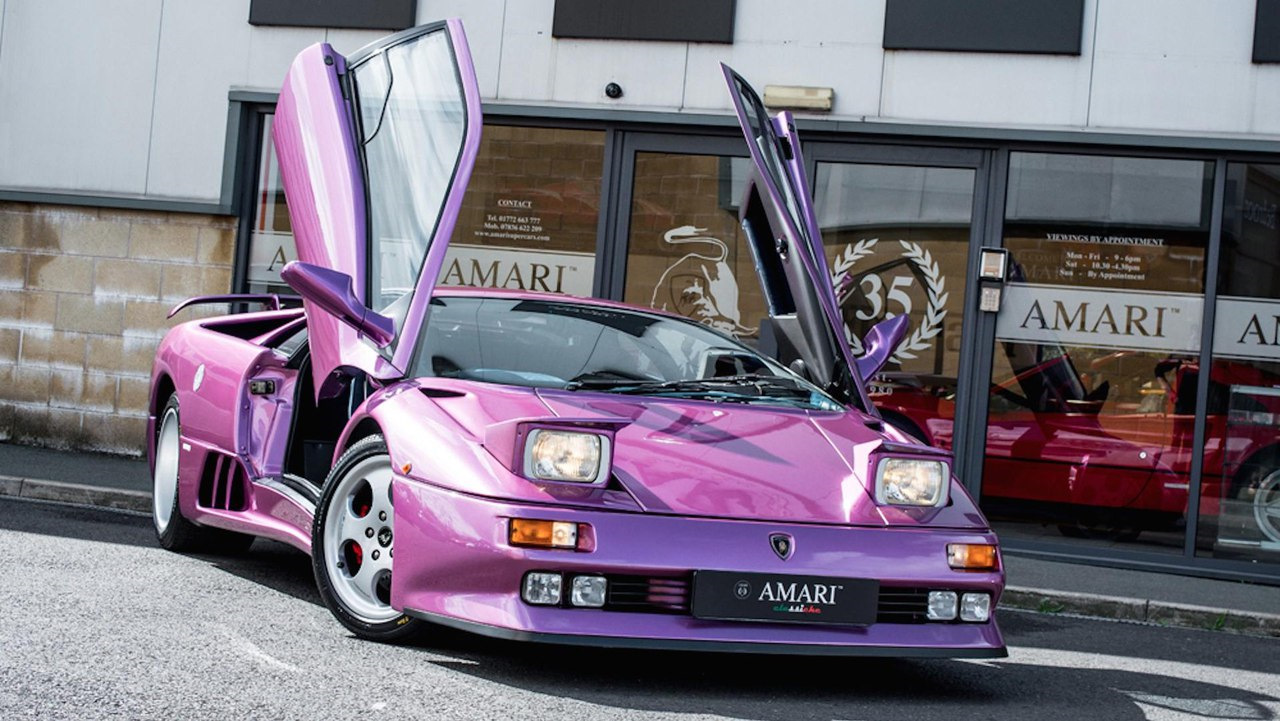 Lamborghini Diablo Purple