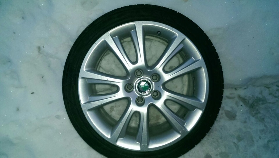 Тапки на сезон — Skoda Octavia A5 Mk2, 1,8 л, 2013 года | колёсные ...