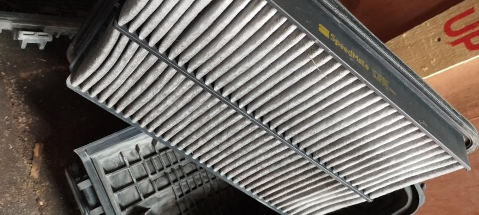 Воздухан SpeedMate пробег 5800 — Hyundai Santa Fe (3G)