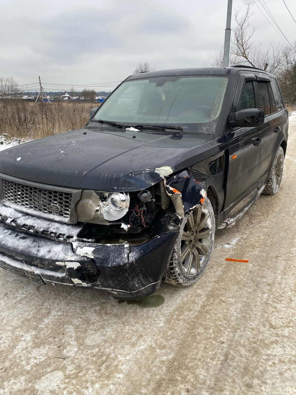 Хэппи ню э — Land Rover Range Rover Sport (1G), 3,6 л, 2008 года | ДТП |  DRIVE2