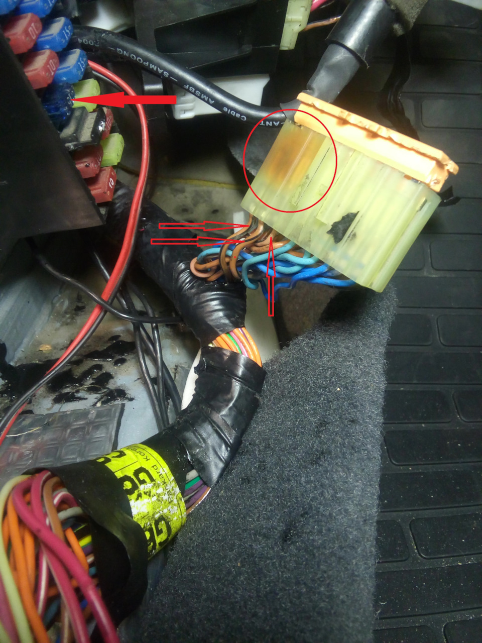 Пропали стопы, вопрос решен — ЗАЗ Lanos, 1,5 л, 2009 года | поломка ...