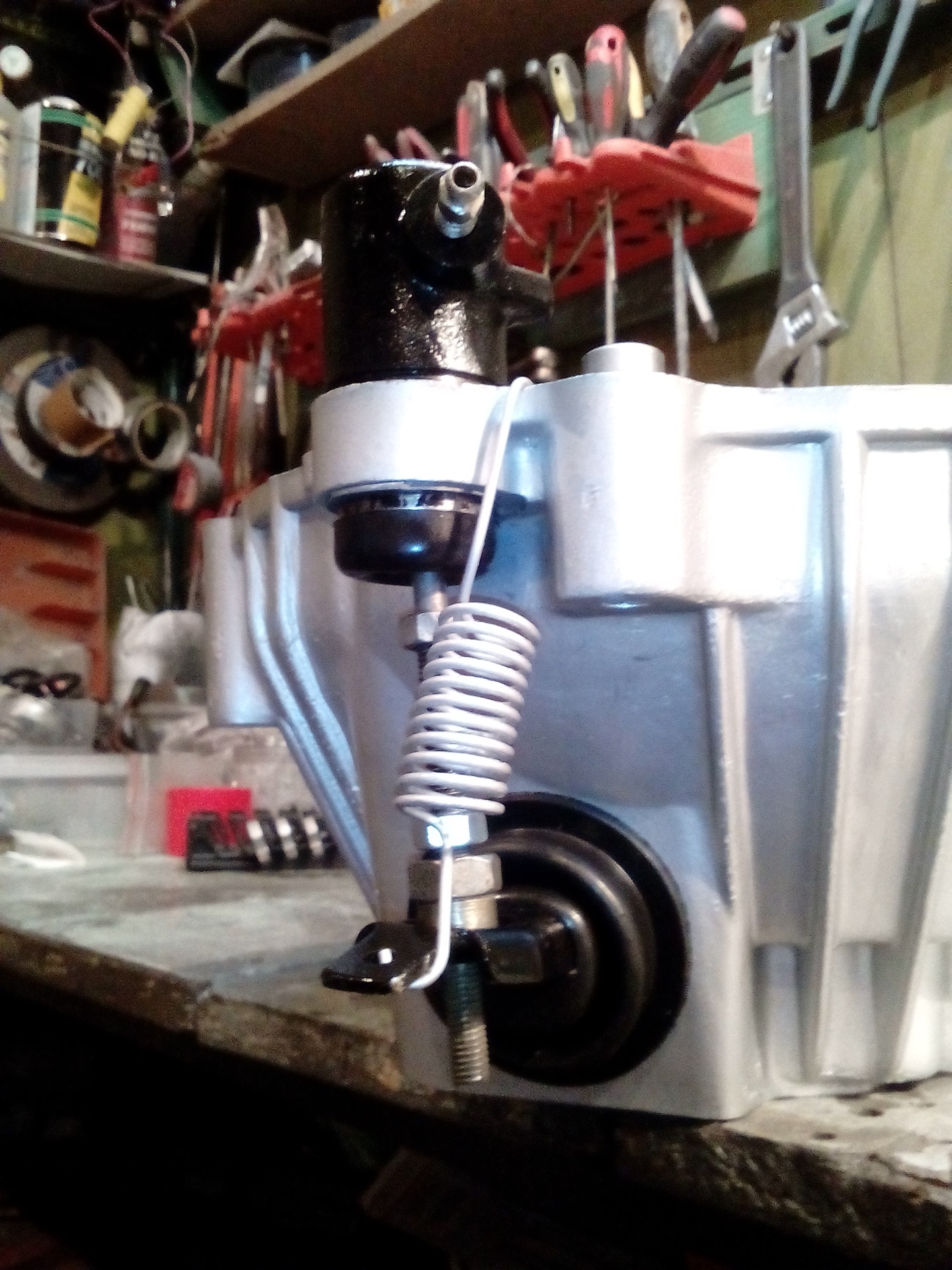 Установка выжимного подшипника от ВАЗ. — ИЖ Москвич 412, 1,8 л, 1991 ...