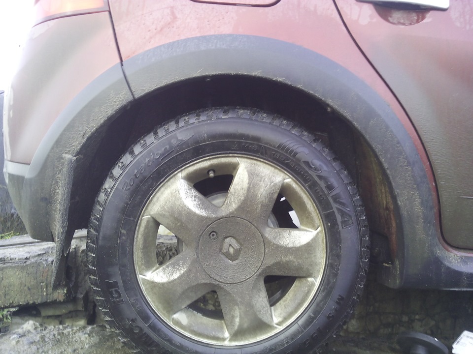 Проставки от нексии — Renault Sandero 1G, 1,6 л, 2012 года | поломка ...