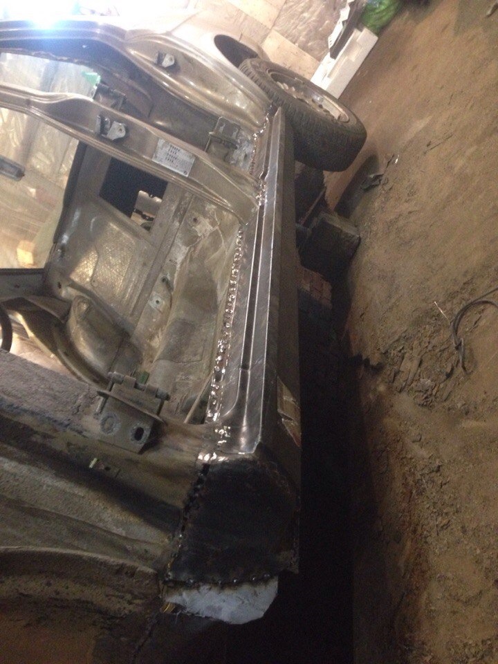 переварка порогов и задних арок — DRIVE2