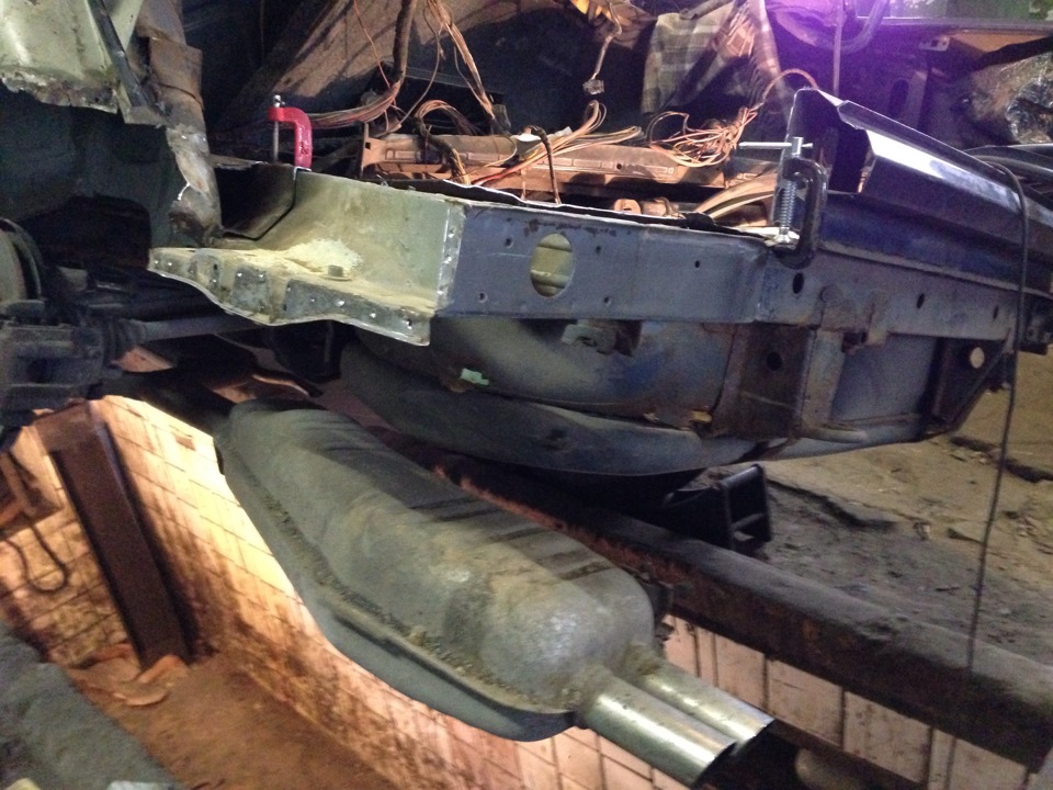 Решил заменить лонжерон — BMW 5 series (E34), 2,5 л., 1992 года ...