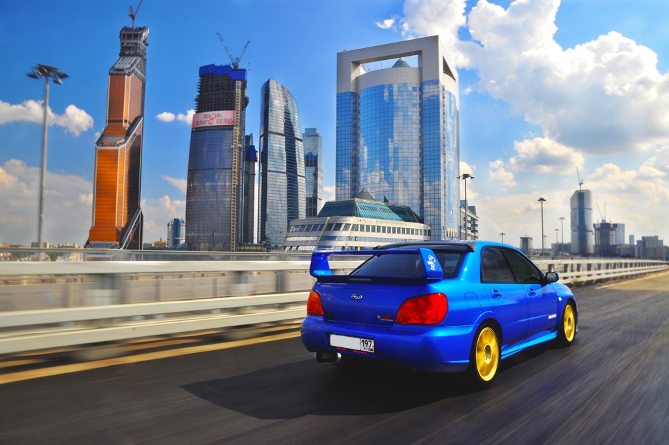 Фотосет (subaru impreza WRX STIx2 и suzuki gsxR) — Subaru Impreza WRX ...