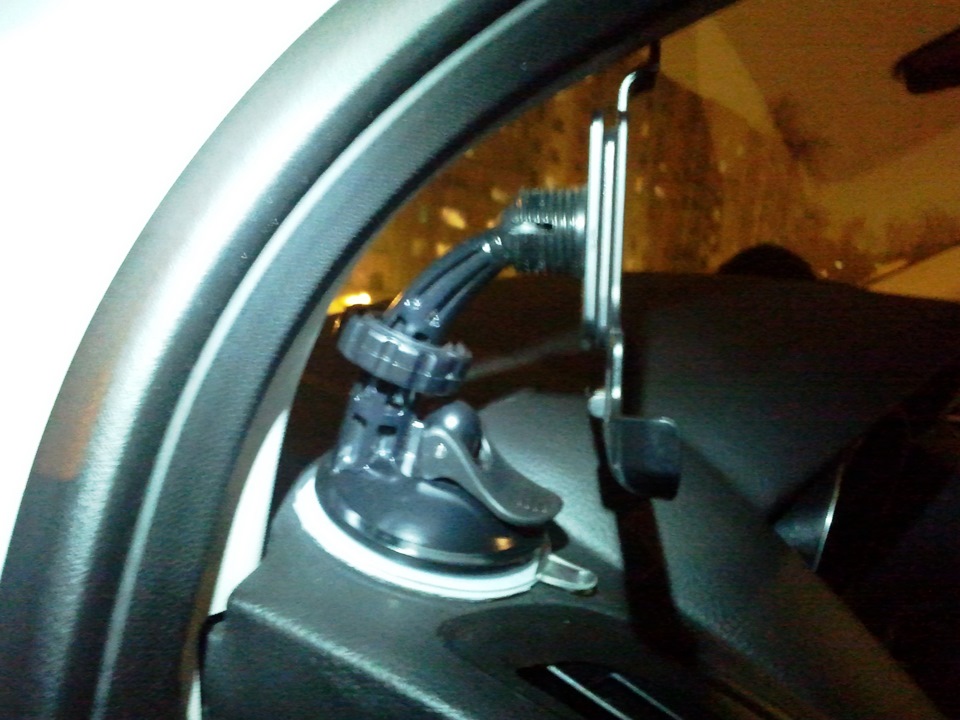 Вариант крепления в FF3 для навигатора TeXet TN-610 Voice HD или ...