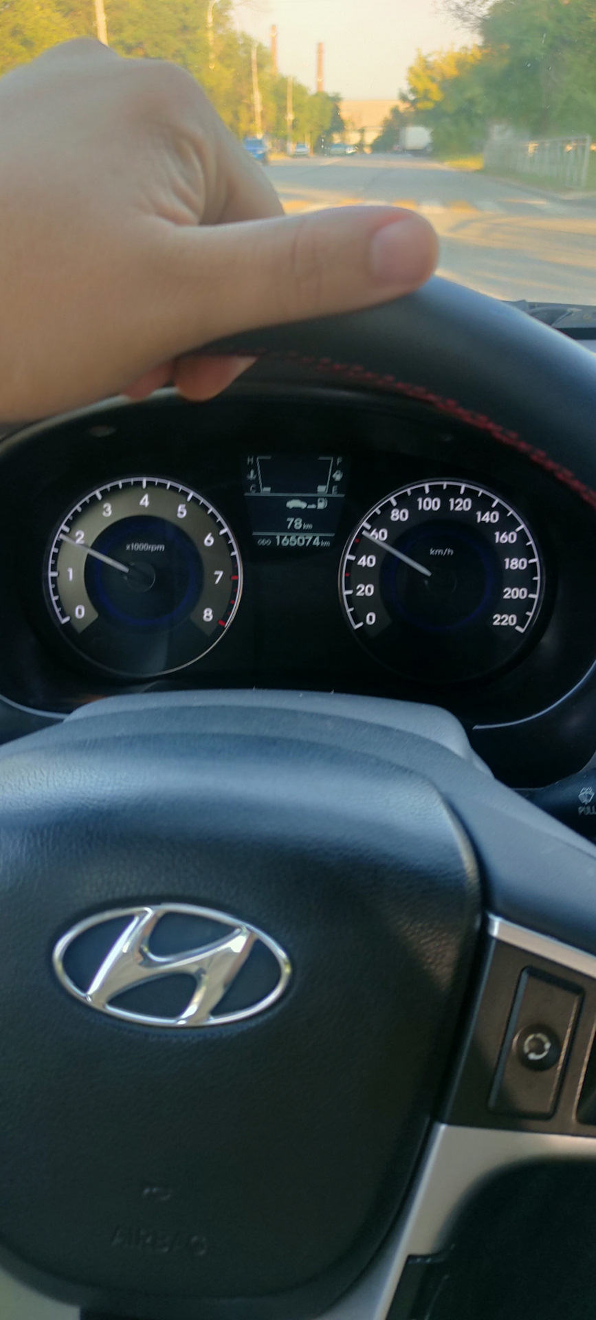 Панель приборов от Хендай Solaris в Акцент часть 3. — Hyundai Accent ...