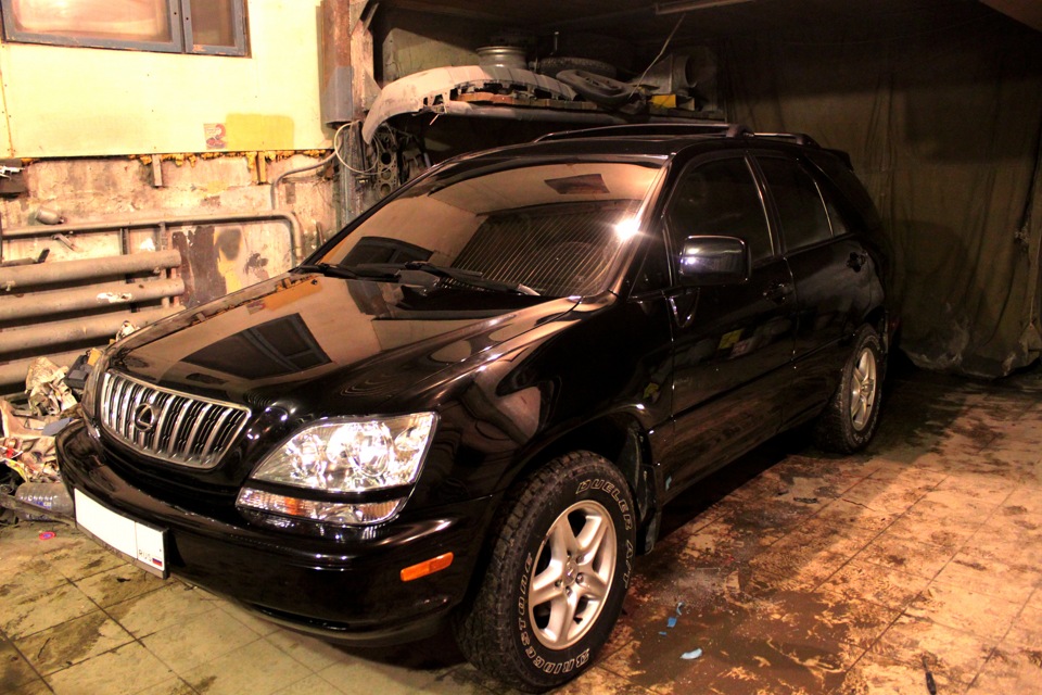 Адаптация.Part III:Поставил бампера. — Lexus RX (1G), 3 л, 2001 года ...