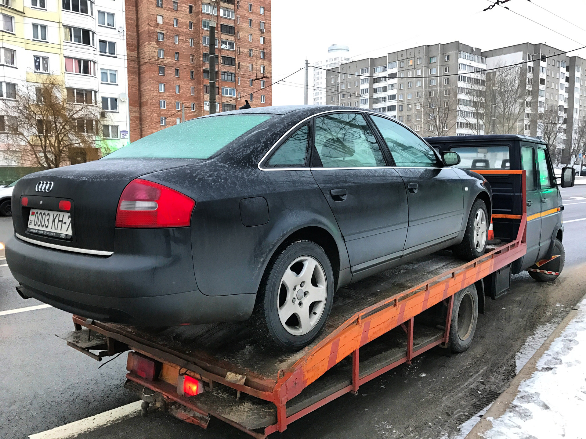 Немного о том как встретил меня 2017 год — Audi A6 C5 1 8 л 2002 года визит на сервис