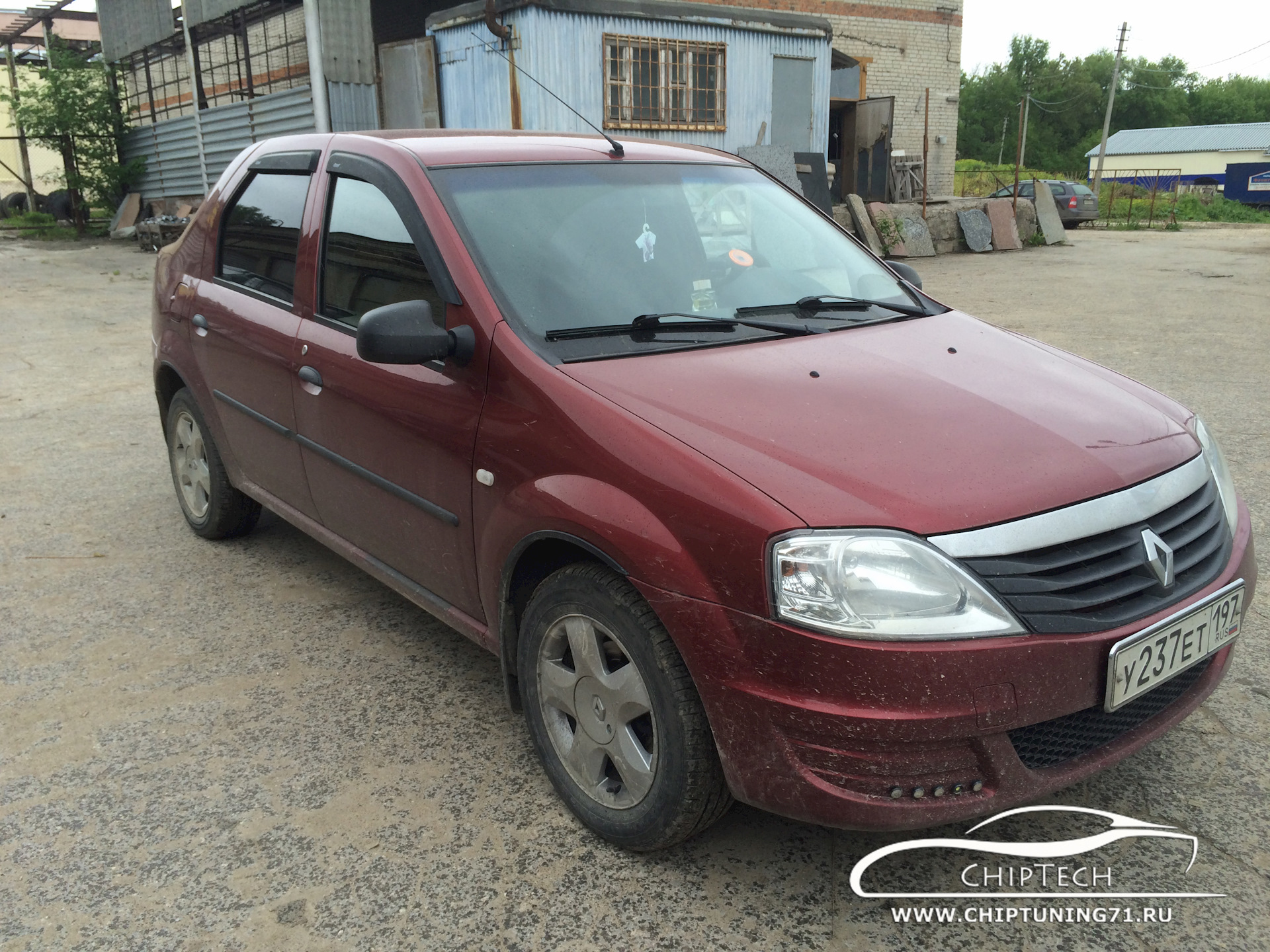 Renault Logan 1.4 — ChipTech | Чип-тюнинг в Туле на DRIVE2