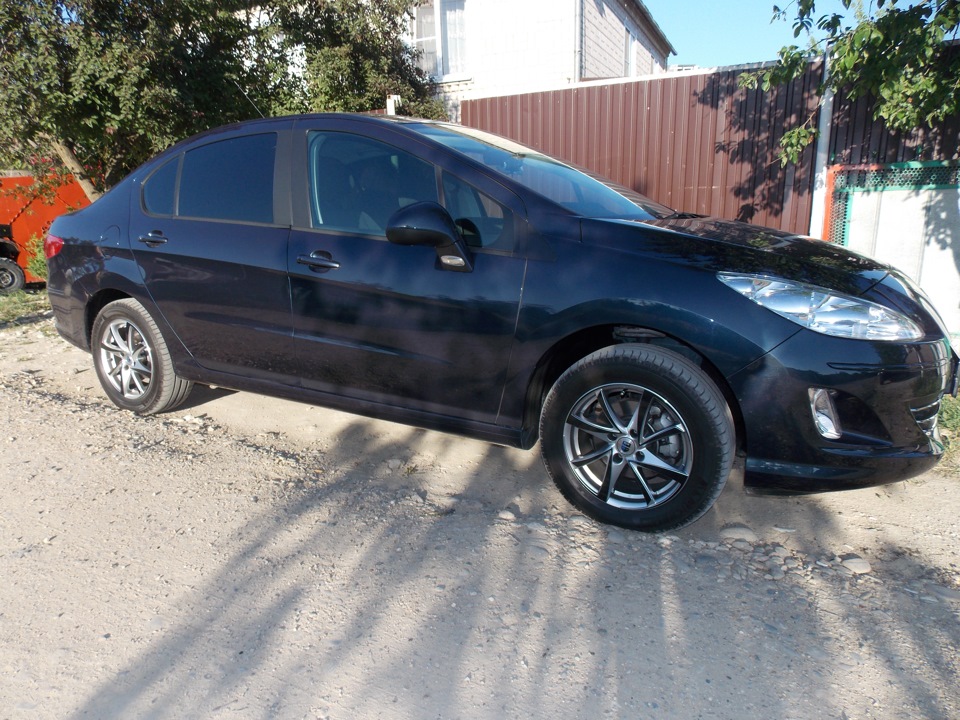 диски — Peugeot 408 (1G), 1,6 л, 2012 года | колёсные диски | DRIVE2