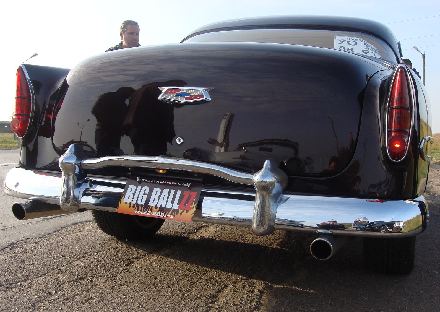 Тула hot rod fest 11/9/10 — Chevrolet Bel Air (2G), 7,4 л, 1954 года |  покатушки | DRIVE2