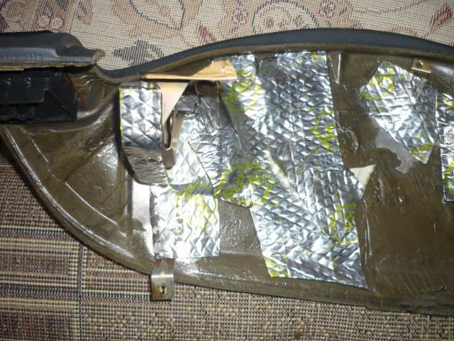 Торпедо в алькантару(самоклеющую) и ее виброизоляция — Lada 21124, 1,6 ...