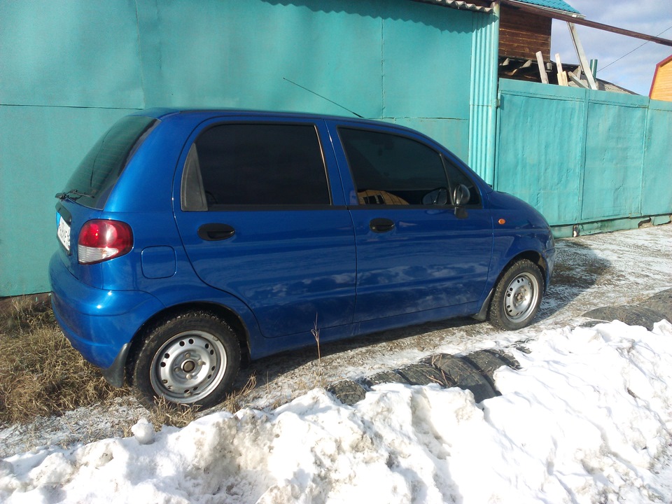 Daewoo Matiz темно синий