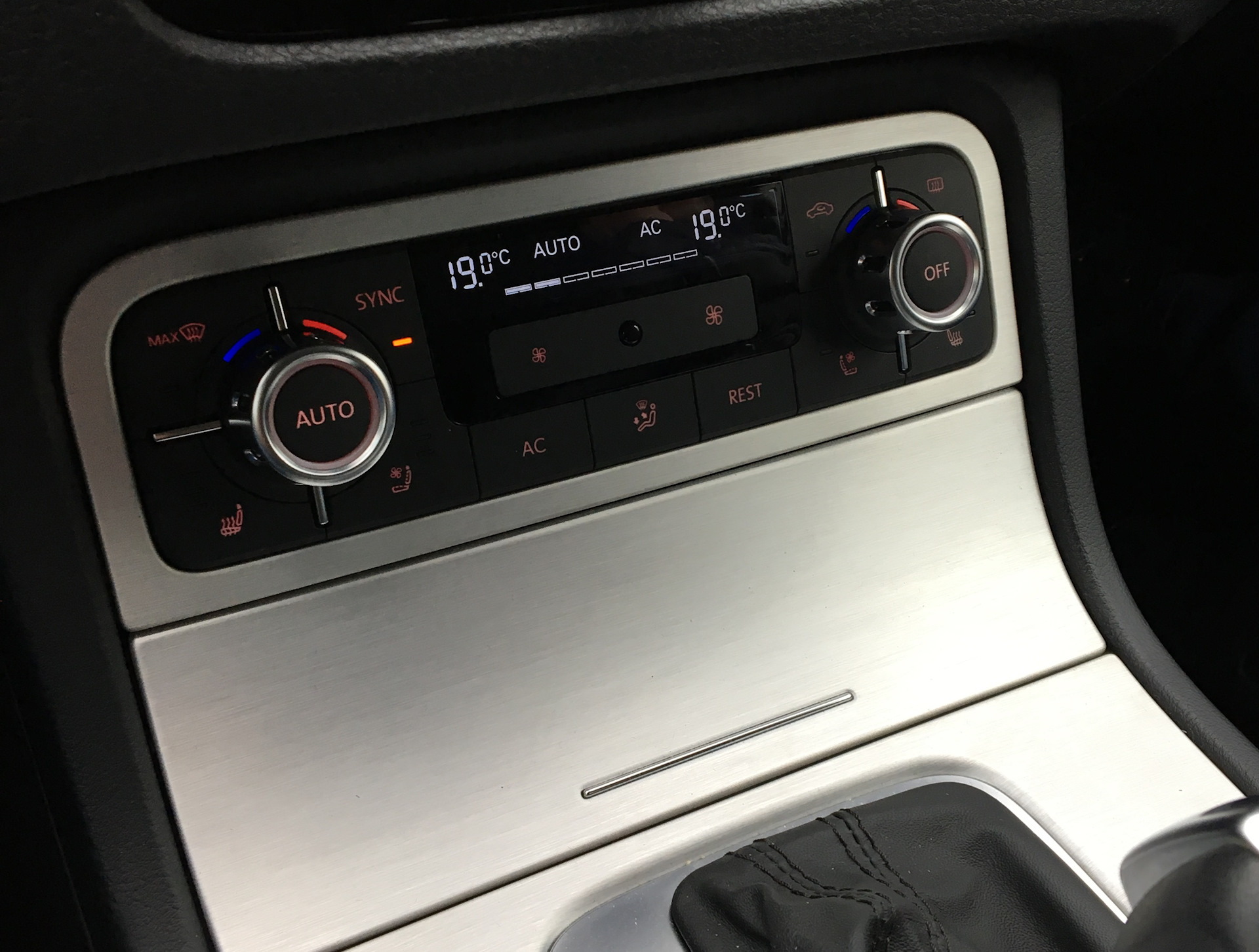 климат контроль touareg