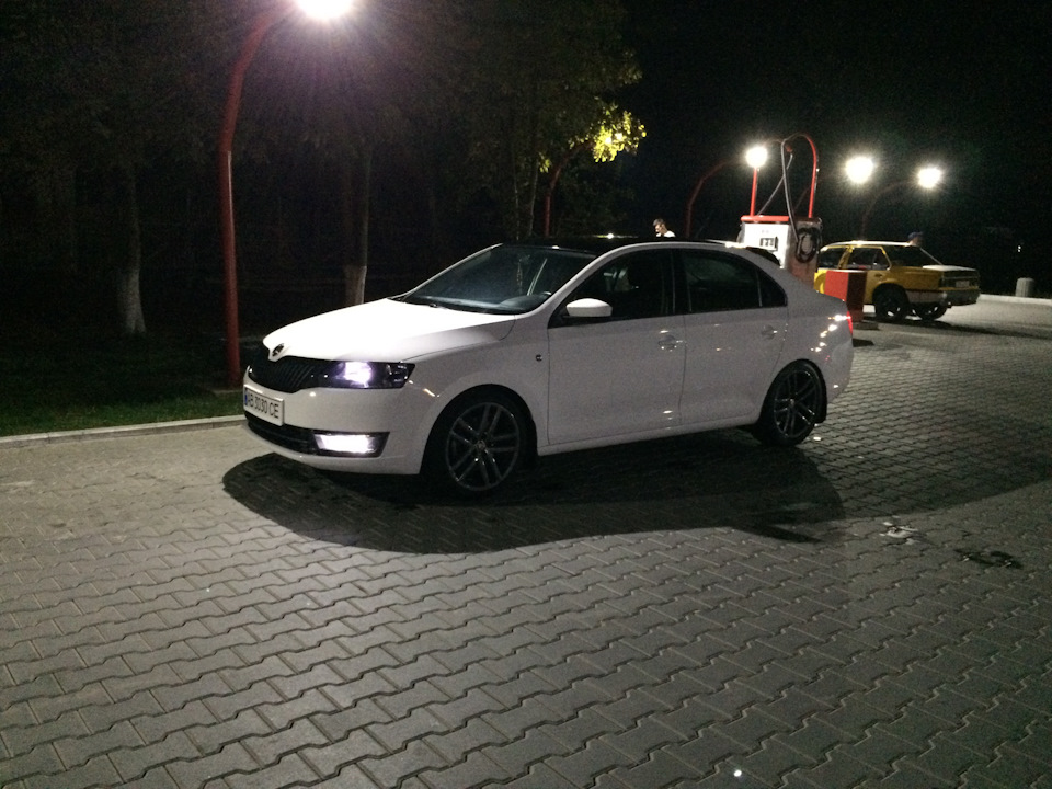 Skoda rapid занижение 70