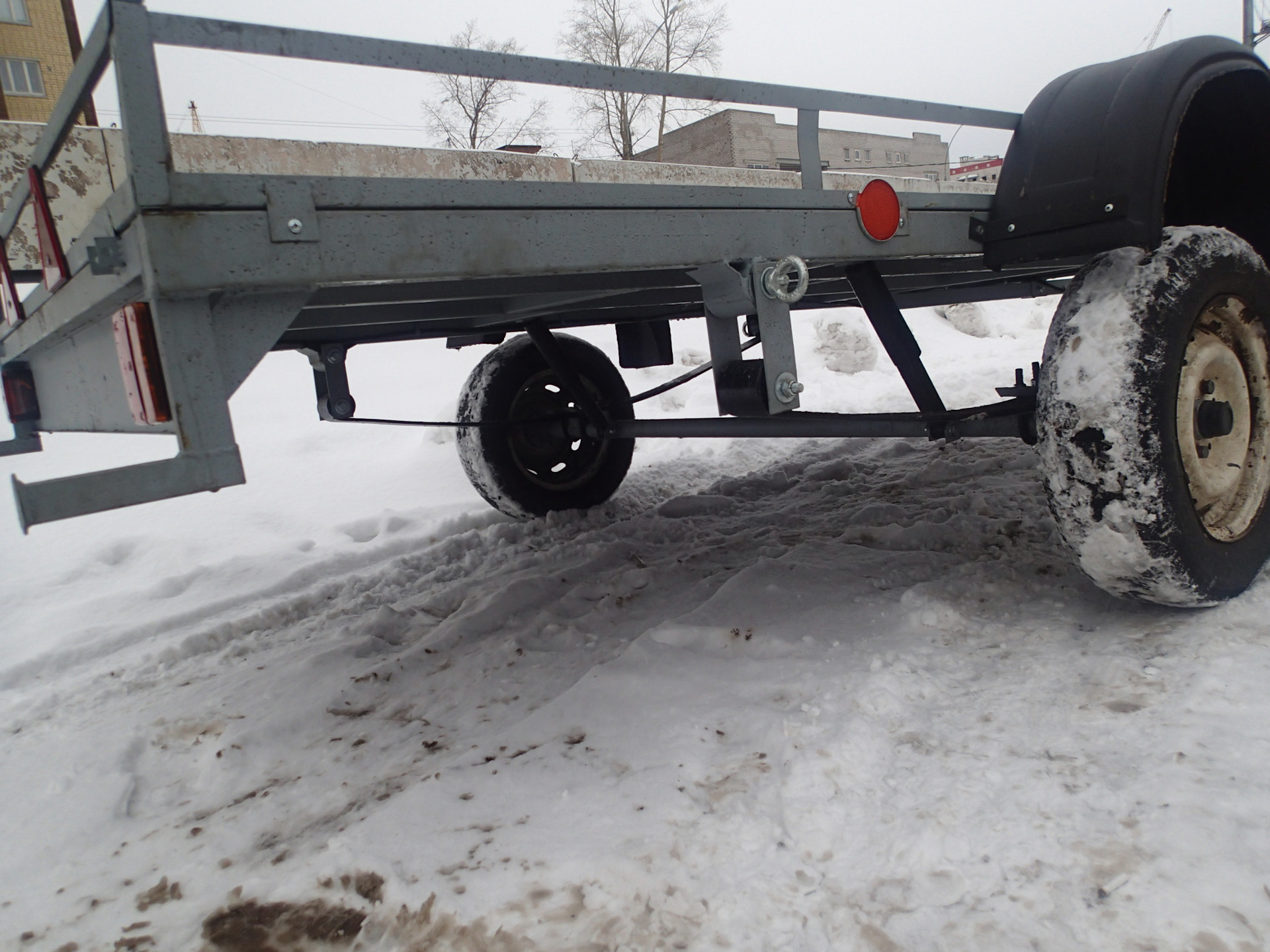 Подарили прицеп-конструктор)))) — Hyundai Getz, 1,4 л., 2008 года ...