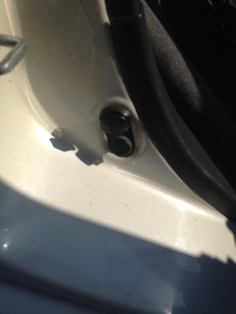 Замена концевика задней двери. — Toyota Carina ED (3G), 2 л, 1997 года ...