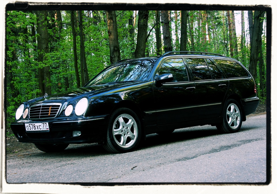 210 t-mod в деталях… — Mercedes-Benz E-Class Estate (S210), 4,3 л, 2000 ...