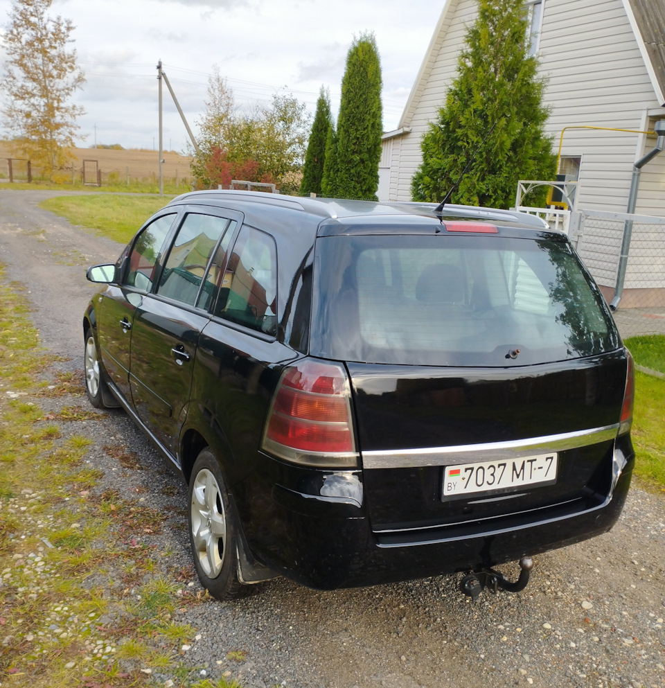 Покраска — Opel Zafira B, 1,9 л, 2007 года | кузовной ремонт | DRIVE2