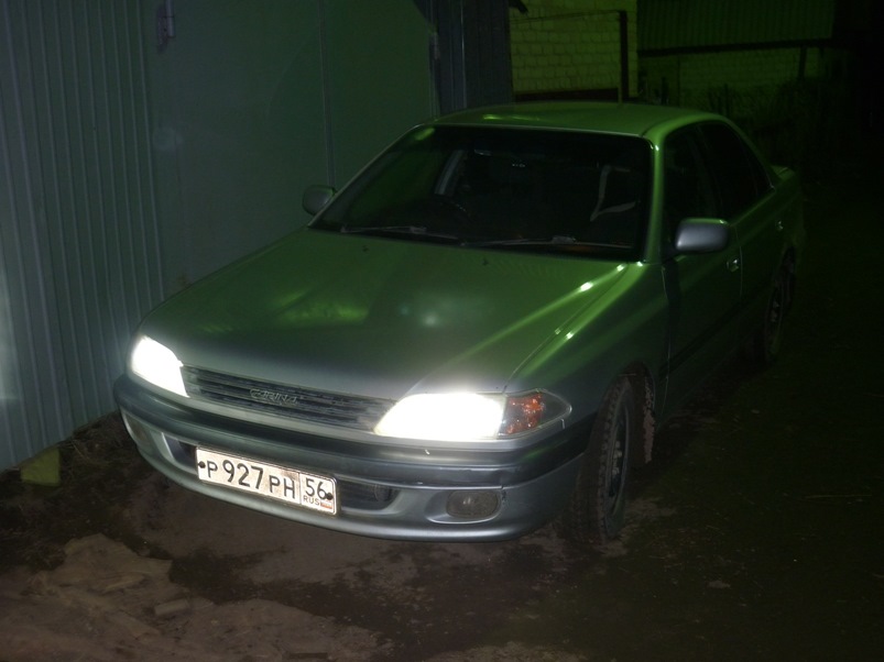 Би-ксенон мне в фары! — Toyota Carina (7G), 1,5 л, 1997 года | стайлинг ...