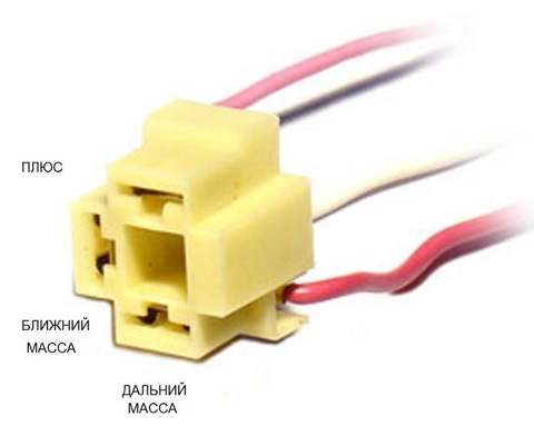 Проводка Для биксенона с Реле старый образец