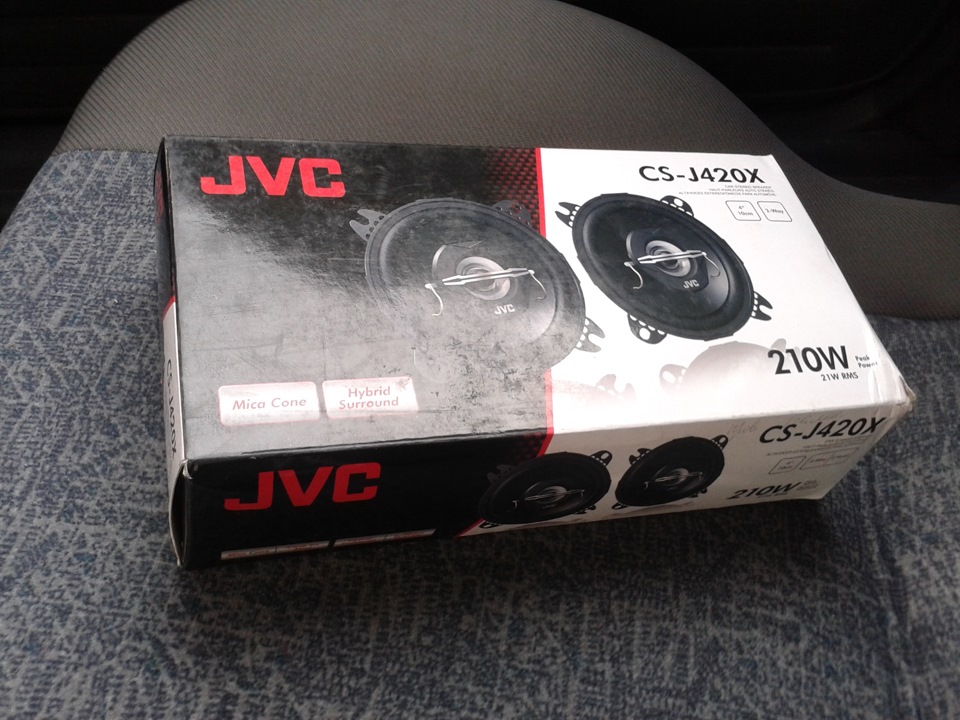 Замена передних колонок на JVC CS-J420X — Daewoo Nexia, 1,6 л, 2008 ...