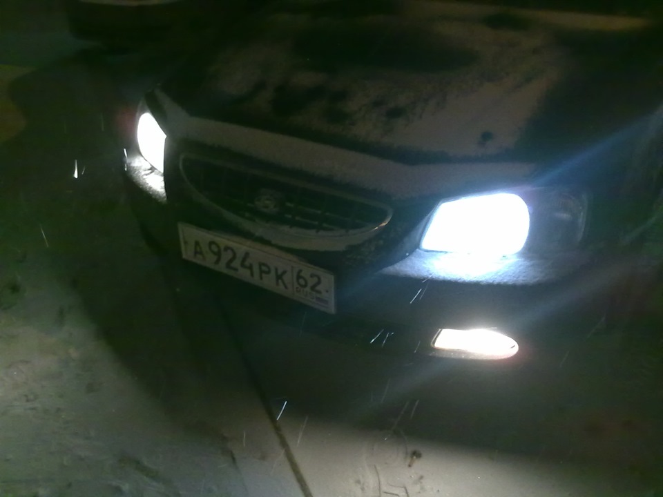 Пришла зима и свет погас. . .) — Hyundai Accent (2G), 1,5 л, 2006 года ...