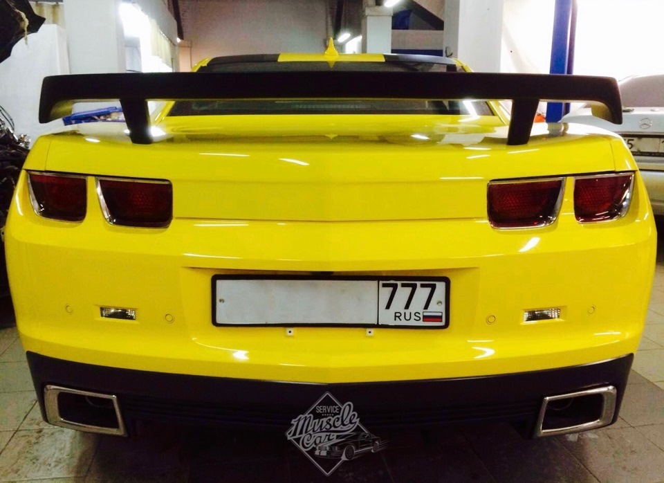 Установка спортивного спойлера на Camaro или 5 причин установить ...