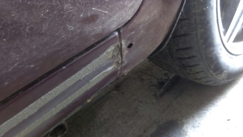 Коррозия порогов… — Lada 21074, 1,6 л, 2006 года | кузовной ремонт | DRIVE2