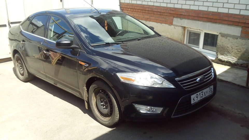 пескоструй дисков — Ford Mondeo IV, 2 л, 2007 года | колёсные диски ...