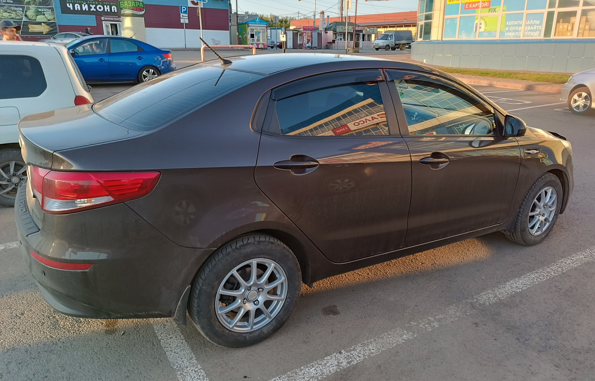 Новые диски! — KIA Rio (3G), 1,4 л, 2015 года | колёсные диски | DRIVE2