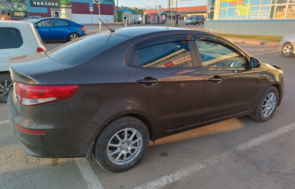 Новые диски! — KIA Rio (3G), 1,4 л, 2015 года | колёсные диски | DRIVE2