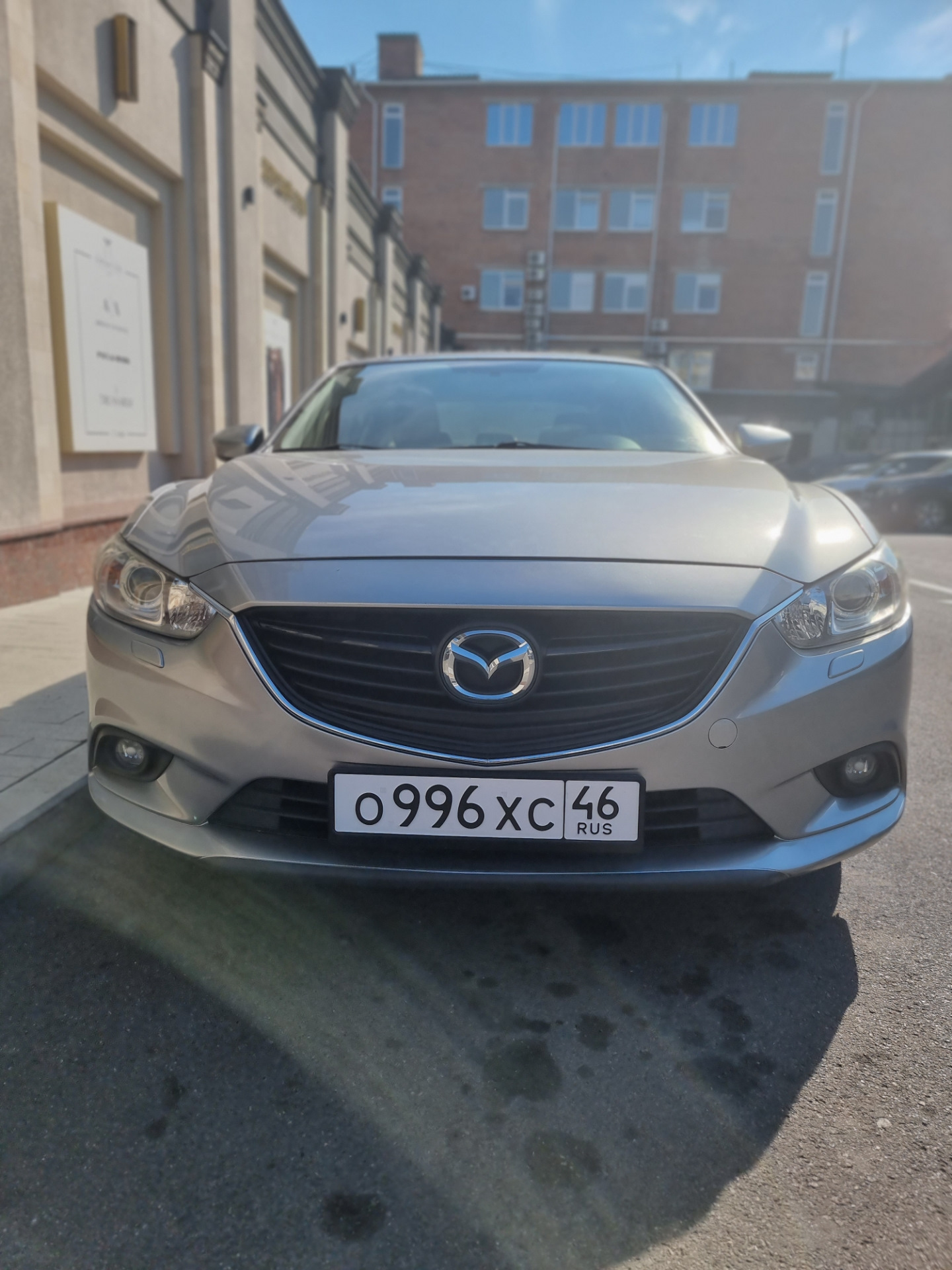 Номера и магнитные рамки — Mazda 6 (3G) GJ, 2 л, 2013 года | своими руками  | DRIVE2