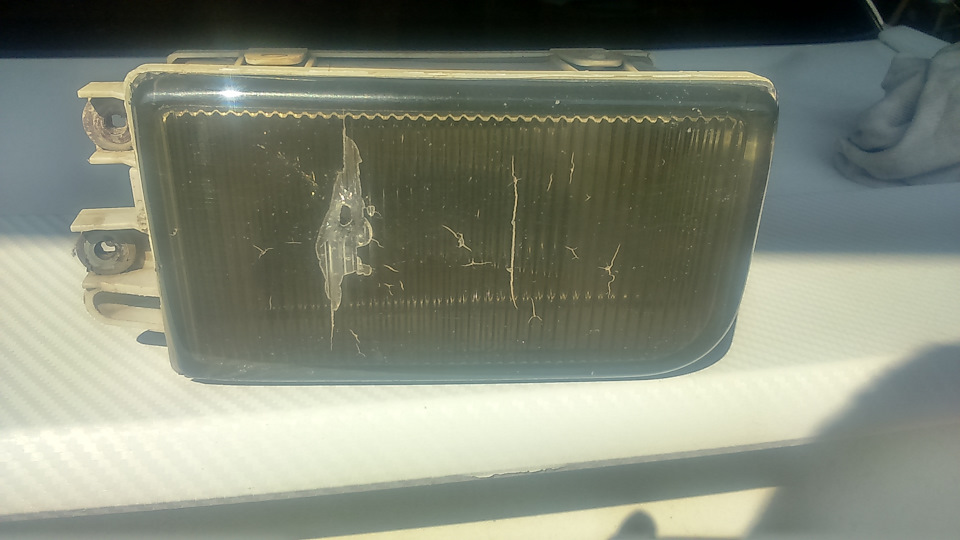 Лечение ПТФ или замена пробитого стеклышка — Volkswagen Passat B3, 1,8 ...