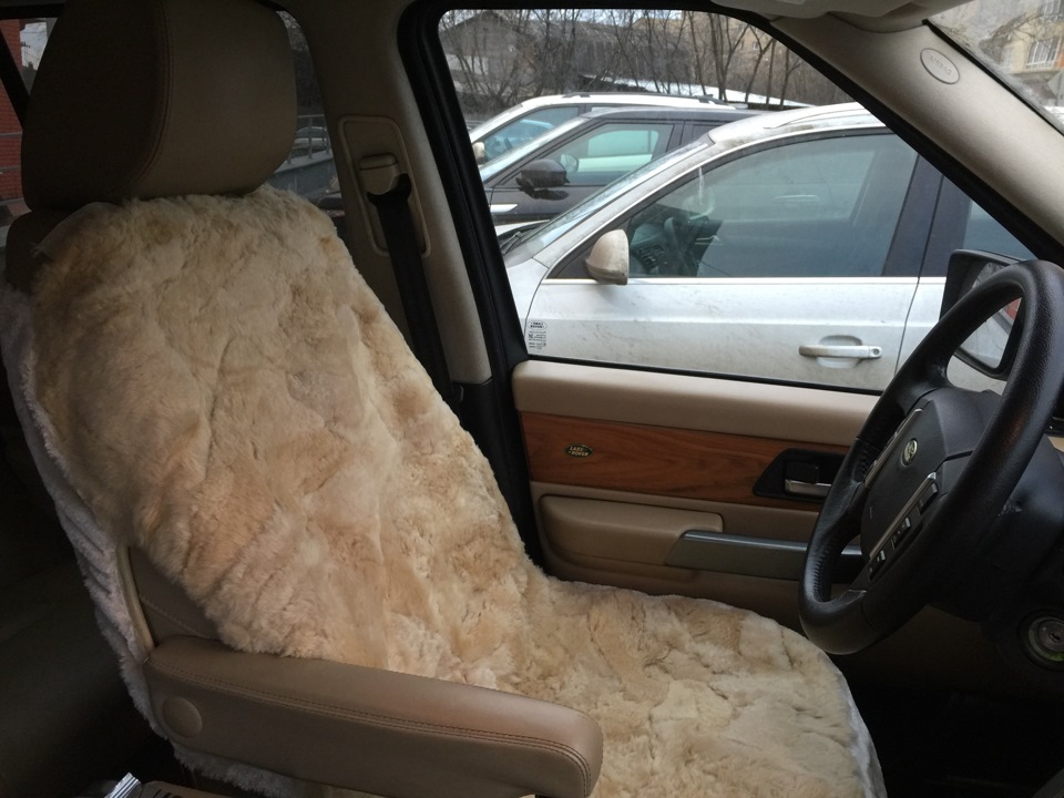 Меховая накидка — Land Rover Range Rover Sport (1G), 3,6 л, 2007 года ...