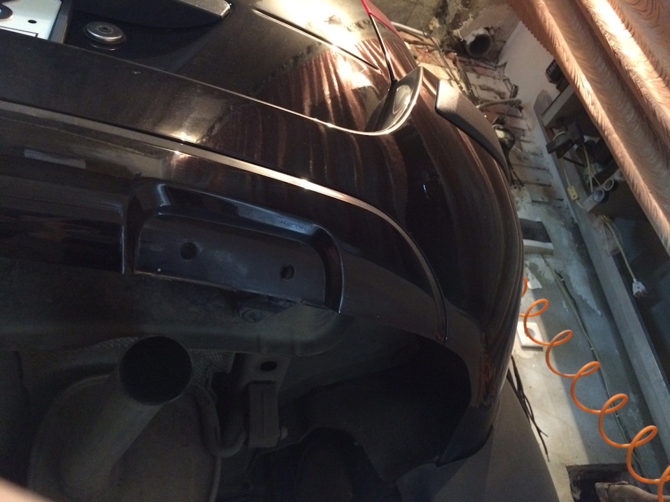 Катафот в заднем бампере — Ford Fusion, 1,6 л, 2008 года | другое | DRIVE2