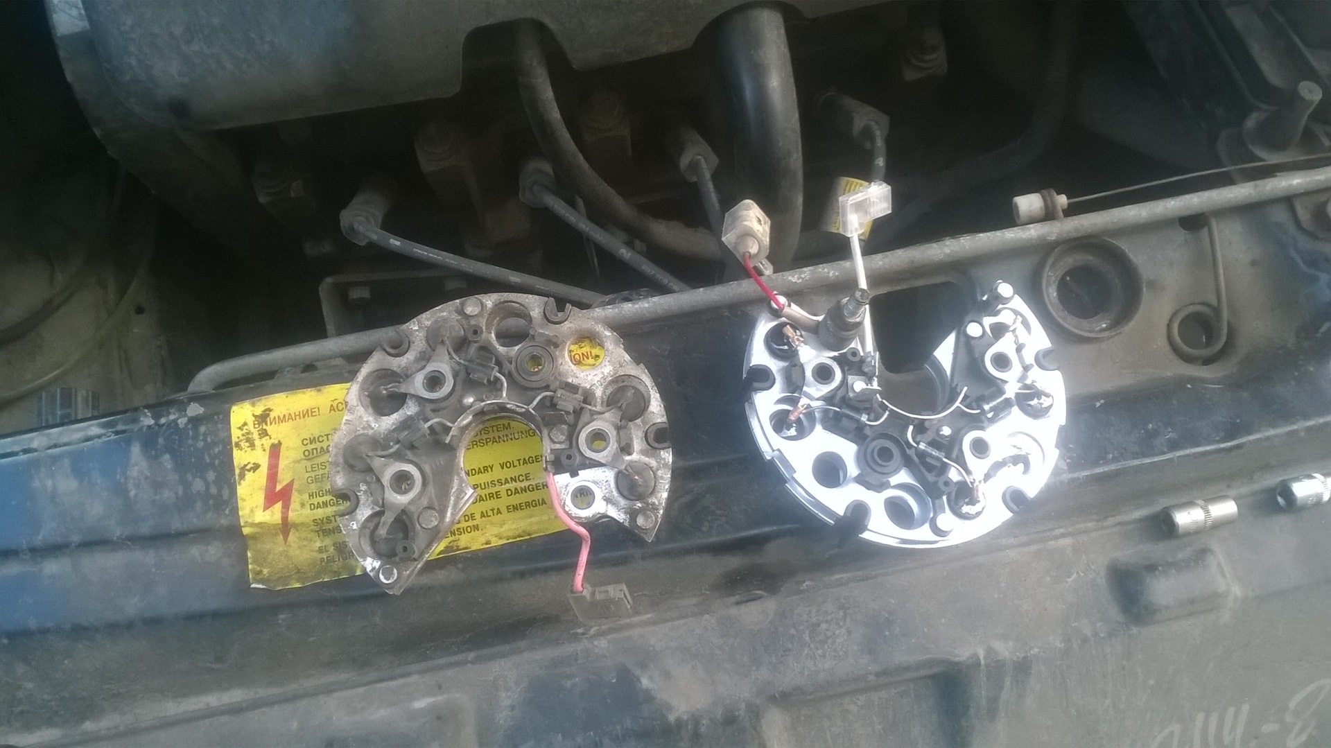 генератор снова мозги конифолит — Lada 2114, 1,6 л, 2010 года | своими ...