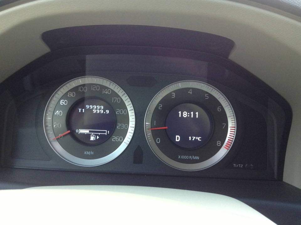 Вот и доехали до юбилея. — Volvo S80 (2G), 2,5 л, 2008 года ...