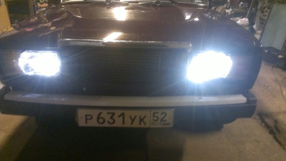 Светодиоды в габаритах — Lada 21074, 1,6 л, 2005 года | стайлинг | DRIVE2