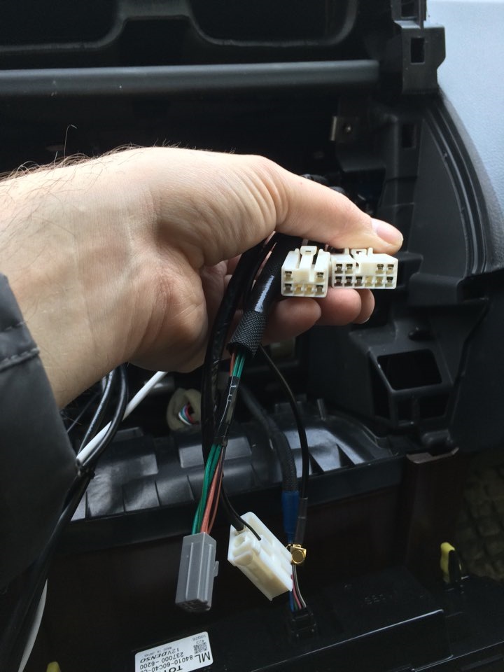 Установка ГУ newsmy carpad — Toyota Land Cruiser Prado 150-series, 2,7 ...