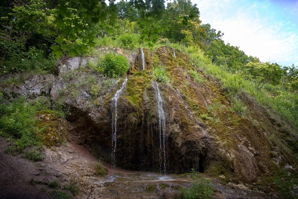 Водопад шумиловский фото