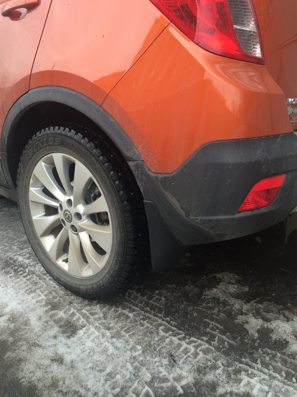 Брызгавики — Opel Mokka (1G), 1,4 л, 2015 года | аксессуары | DRIVE2