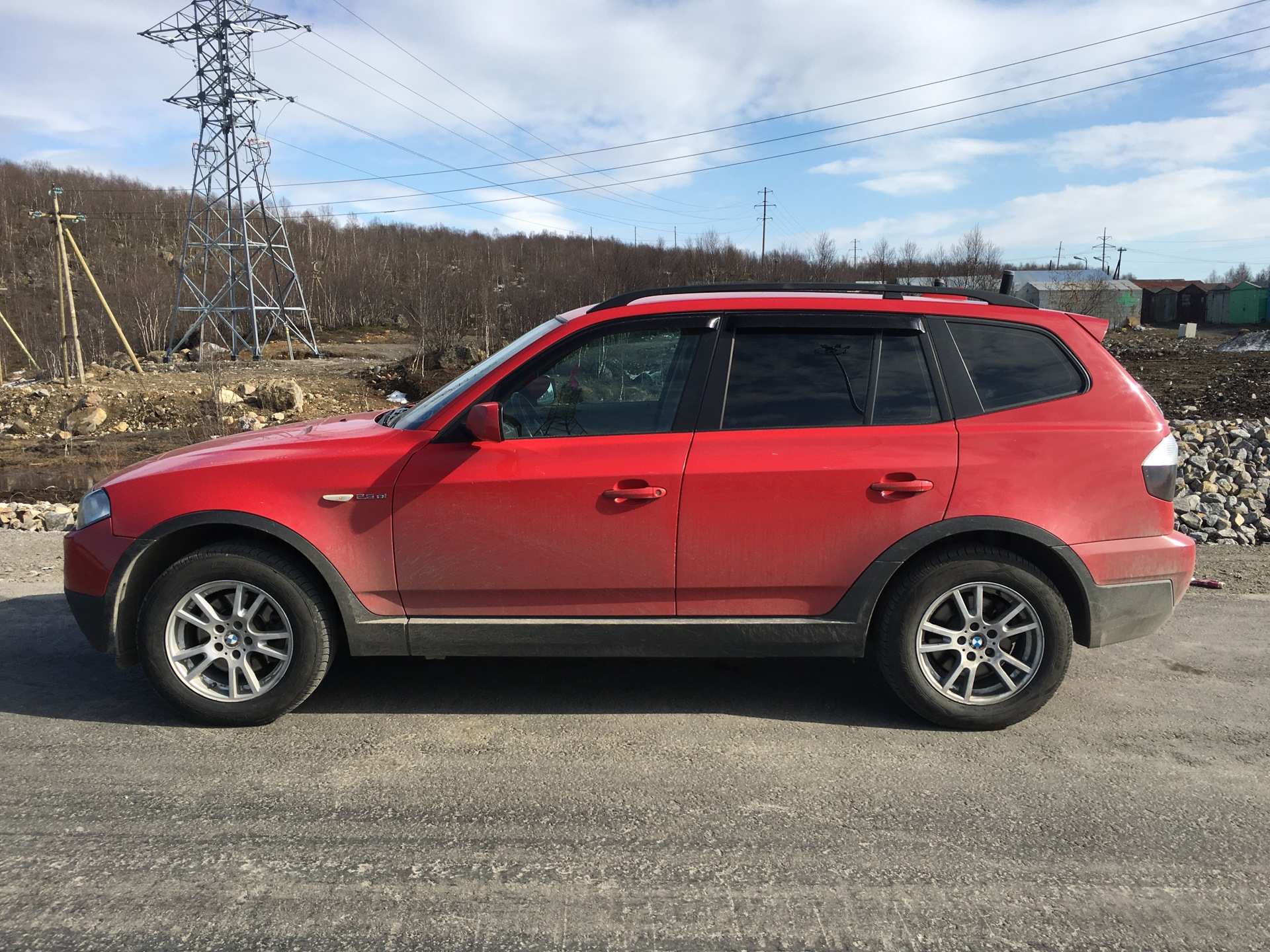На летних чешках — BMW X3 (E83), 2,5 л, 2008 года | шины | DRIVE2