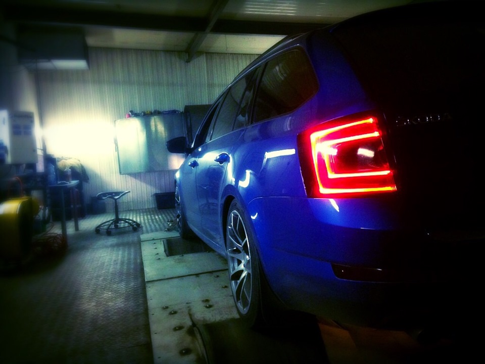 Чип тюнинг на Шкода Октавия 1.8т DSG6 4x4! Revo. Большое спасибо ...